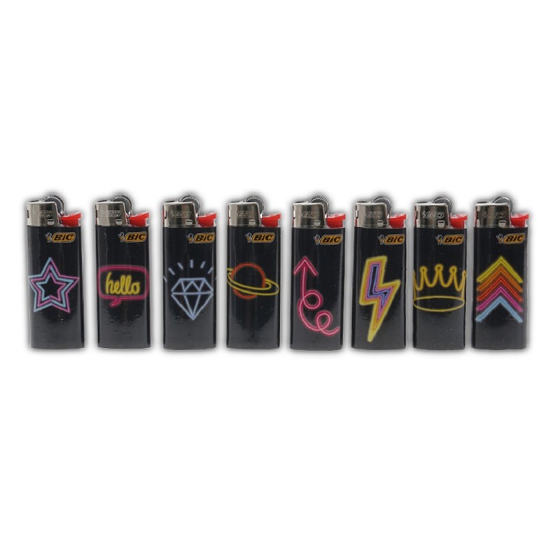 Bic "Neon signs" αναπτήρες  J25 μίνι 