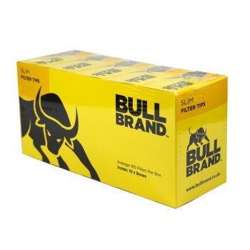 Bull Brand slim 6mm κουτάκι φιλτράκια 