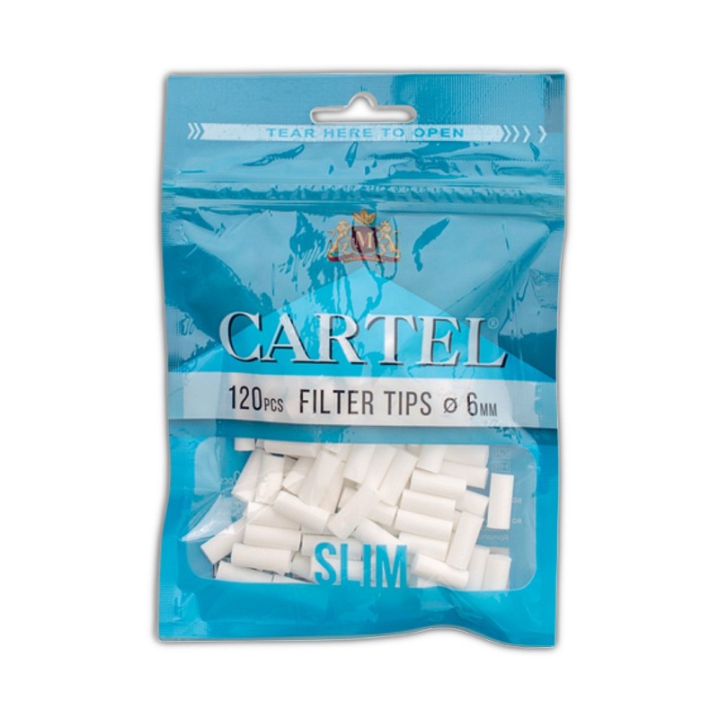 Cartel slim 6mm φιλτράκια 120τμχ