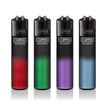 Clipper αναπτήρες Black Gradient επαναγεμιζόμενοι CP11