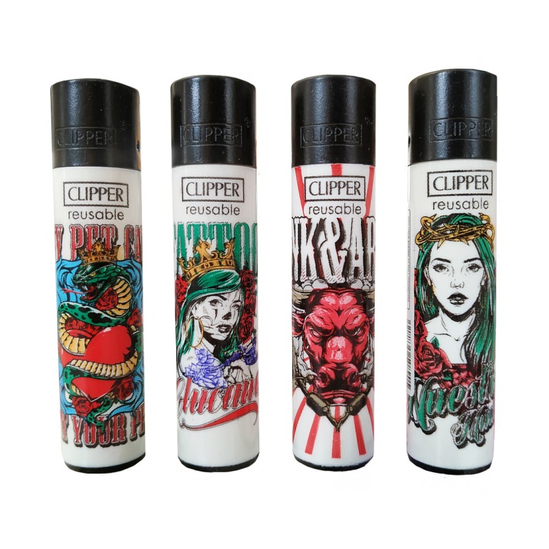 Προσφορα combo 3x Clipper επαναγεμιζόμενοι στο σχέδιο της επιλογής σας
