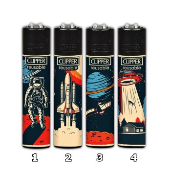 Clipper αναπτήρες Space επαναγεμιζόμενοι CP11   