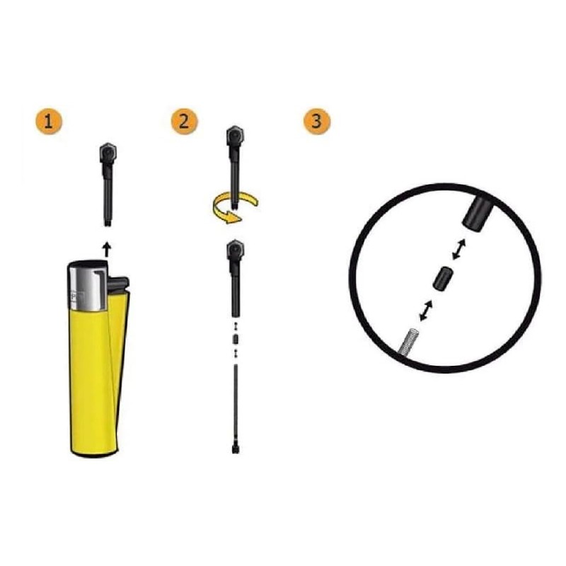 Ανταλλακτικά CP11 Clipper ignition & flint system 3τμχ
