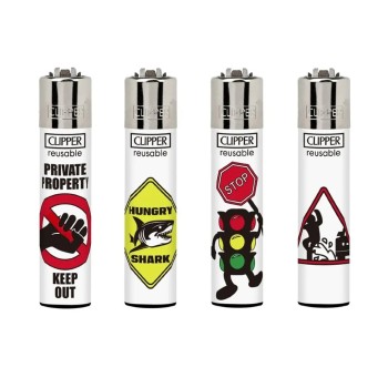 Clipper αναπτήρες Forbbiden Symbols επαναγεμιζόμενοι CP11