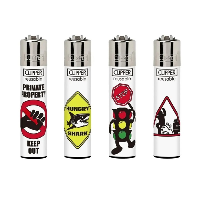 Clipper αναπτήρες Forbbiden Symbols επαναγεμιζόμενοι CP11