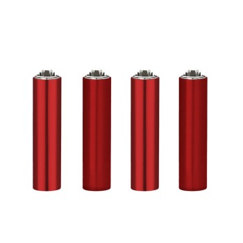 Clipper αναπτήρες metal cover Red mini επαναγεμιζόμενοι FCP22