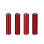 Clipper αναπτήρες metal cover Red mini επαναγεμιζόμενοι FCP22