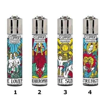 Clipper αναπτήρες Tarot Cards επαναγεμιζόμενοι CP11