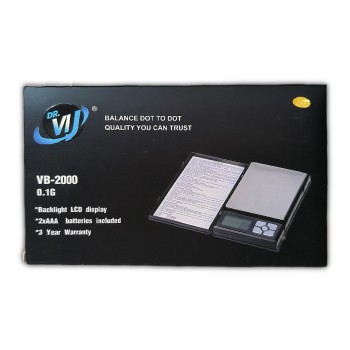 Ψηφιακή ζυγαριά ακριβείας Dr. VIJ VB-2000 (0.01G-2000G)
