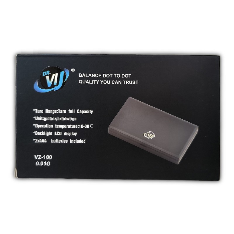 Ψηφιακή ζυγαριά ακριβείας Dr. VIJ VZ-100 (0.01G-100G)