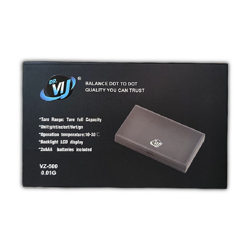 Ψηφιακή ζυγαριά ακριβείας Dr. VIJ VZ-500 (0.01G-500G)