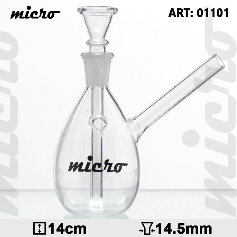 Micro glass bong 01101