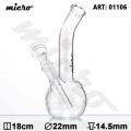 Micro bouncer glass bong 01106