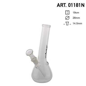 Micro bouncer hangover glass bong 01181N