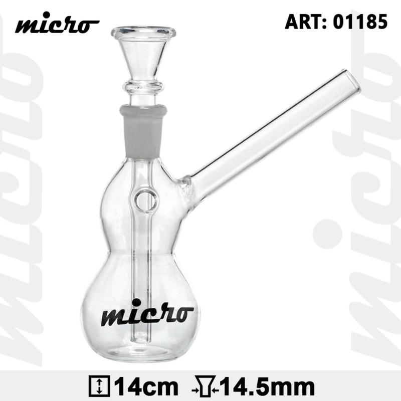 Micro glass bong 01185