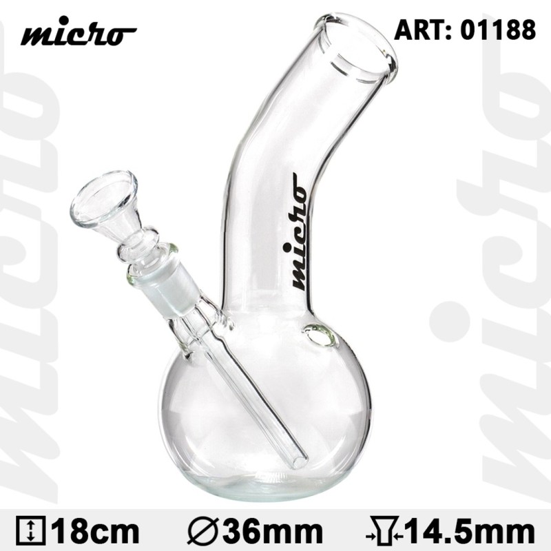 Micro glass bong 01188