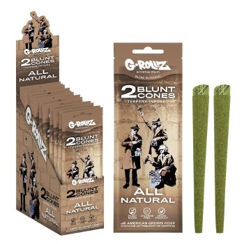 Grollz Banksy's Graffiti 'All Natural' Terpene infused κώνοι κάνναβης 2τμχ