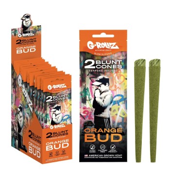 Grollz Banksy's Graffiti 'Orange Bud' Terpene infused κώνοι κάνναβης 2τμχ
