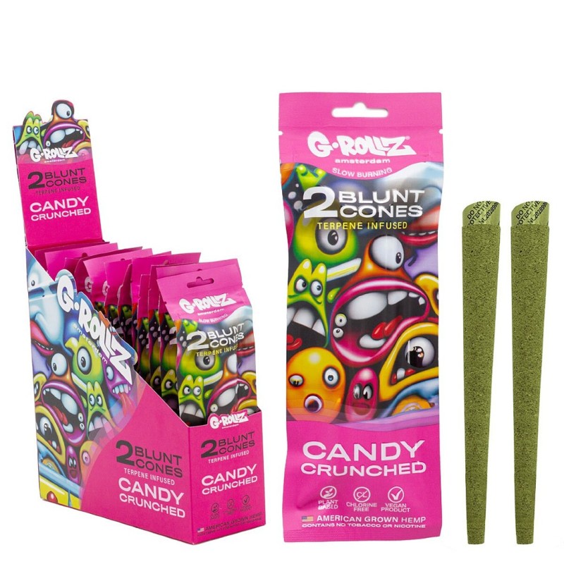 Grollz 'Candy Crunched' Terpene infused κώνοι κάνναβης 2τμχ