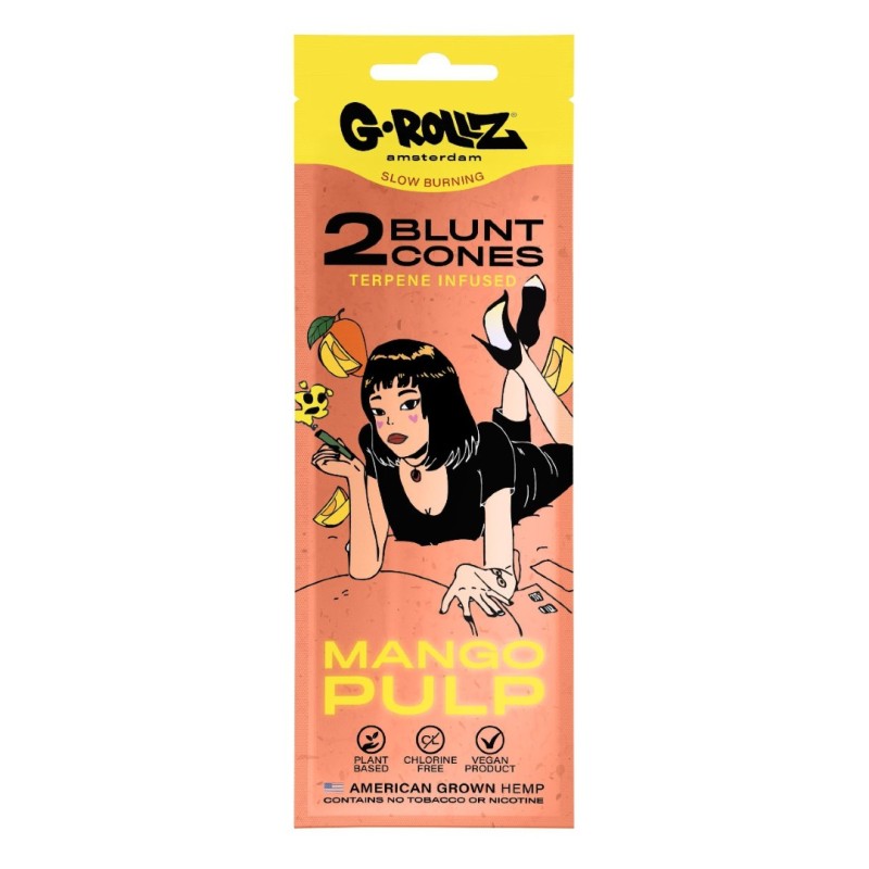 Grollz 'Mango Pulp' Terpene infused κώνοι κάνναβης 2τμχ 