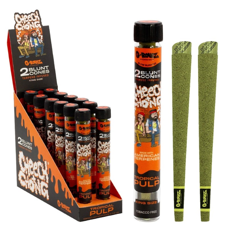 Grollz Cheech & Chong 'Tropical Pulp' Terpene infused blunt κώνοι 2τμχ