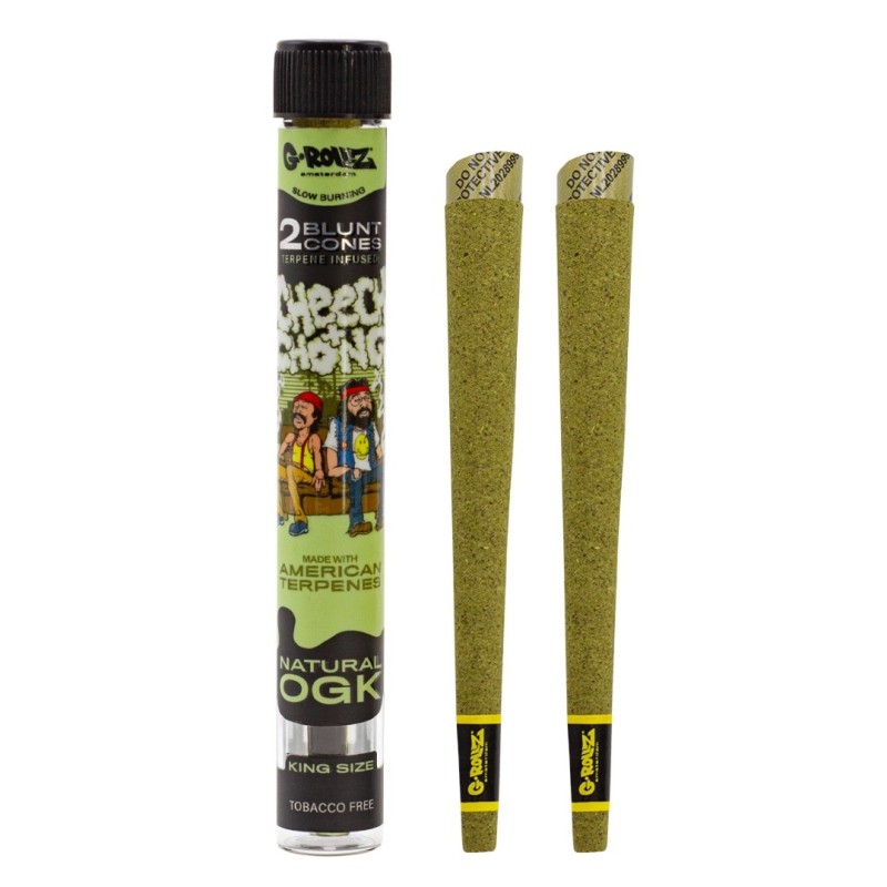 Grollz Cheech & Chong 'Natural OGK' Terpene infused blunt κώνοι 2τμχ