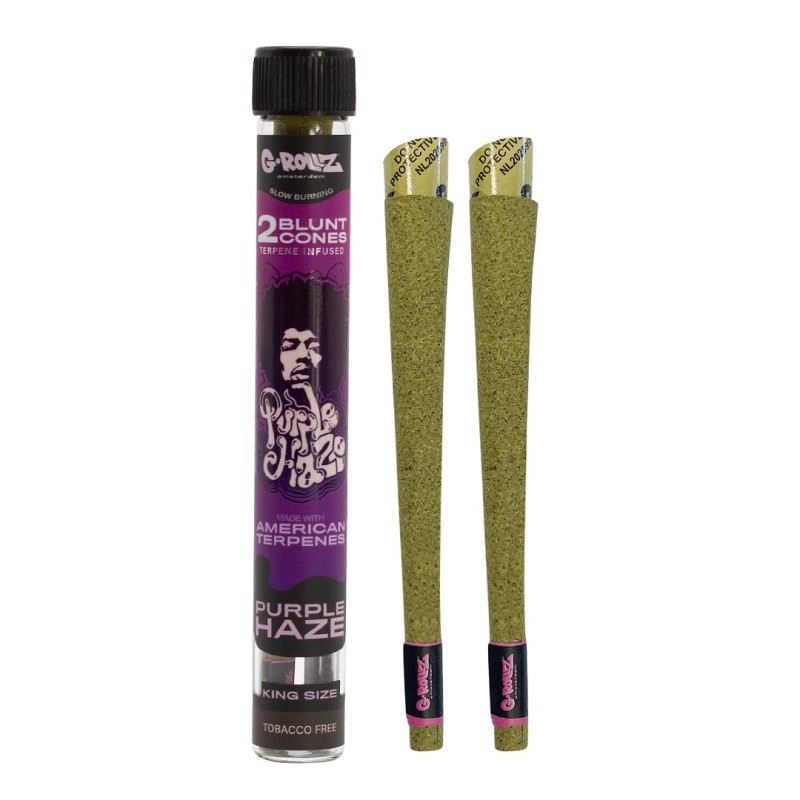 Grollz 'Purple Haze' Terpene infused blunt κώνοι 2τμχ