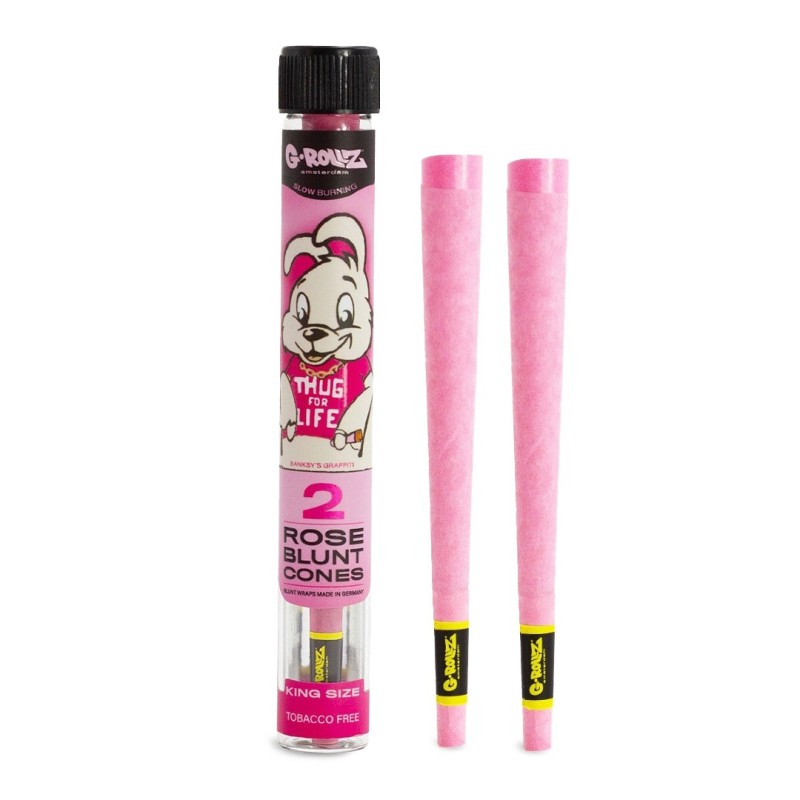 Grollz Banksy's Graffiti 'Rose' blunts κώνοι 2τμχ