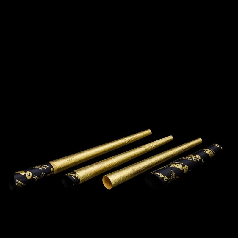 Grollz Golden Cone 100% απο βρώσιμο χρυσό 24k 1τμχ