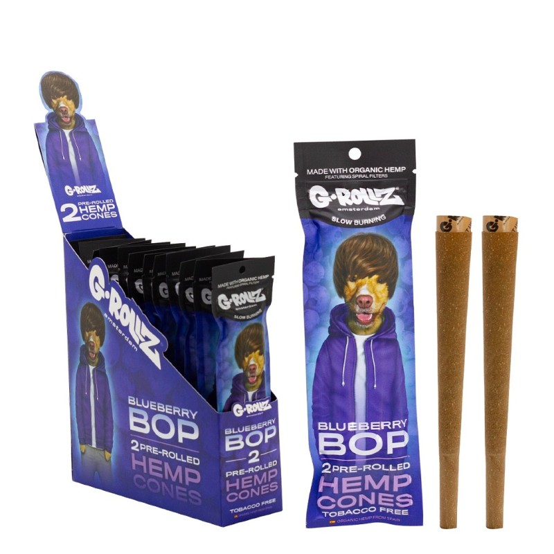 Grollz 'Blueberry Pop' κώνοι κάνναβης 2τμχ