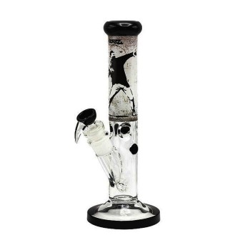 GRollz Bong Banksy's Graffiti 'Flower Thrower' BG20104A