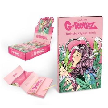 Grollz Collector 'Colossal Dream' Pink 1¼ χαρτάκι & τζιβάνες & tray