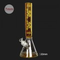 Amsterdam limited edition heavy base Geometric Art γυάλινο bong xms043b