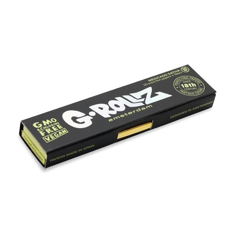 GRollz Alfa king size slim χαρτάκια + τζιβάνες GR36B-DIS