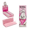 Grollz Banksy's Graffiti 'Thug 4 Life' Lightly Dyed Pink 1 1/4 χαρτάκια BG306A-DIS 