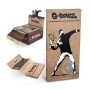 Grollz Banksy's Graffiti 'Flower Thrower' Unbleached KS χαρτάκια + τζιβάνες + tray + poker