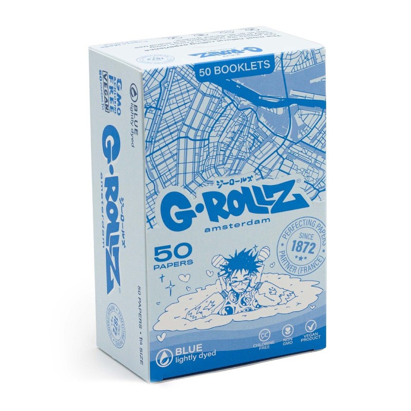 Grollz Lightly Dyed Blue 1 1/4 χαρτάκια GR305A-UD