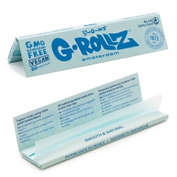 Grollz Lightly dyed blue king size slim χαρτάκια