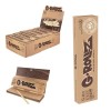 Grollz KS unbleached extra thin king size χαρτάκια + τζιβάνες + poker