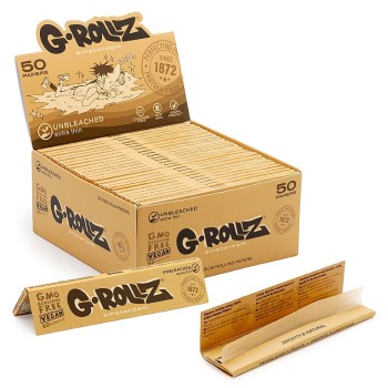 Grollz Unbleached extra thin king size χαρτάκια