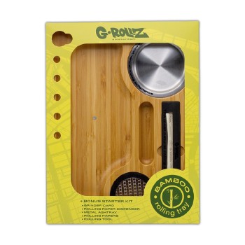 GRollz Mixer Bamboo Tray - Δίσκος GR03208A 