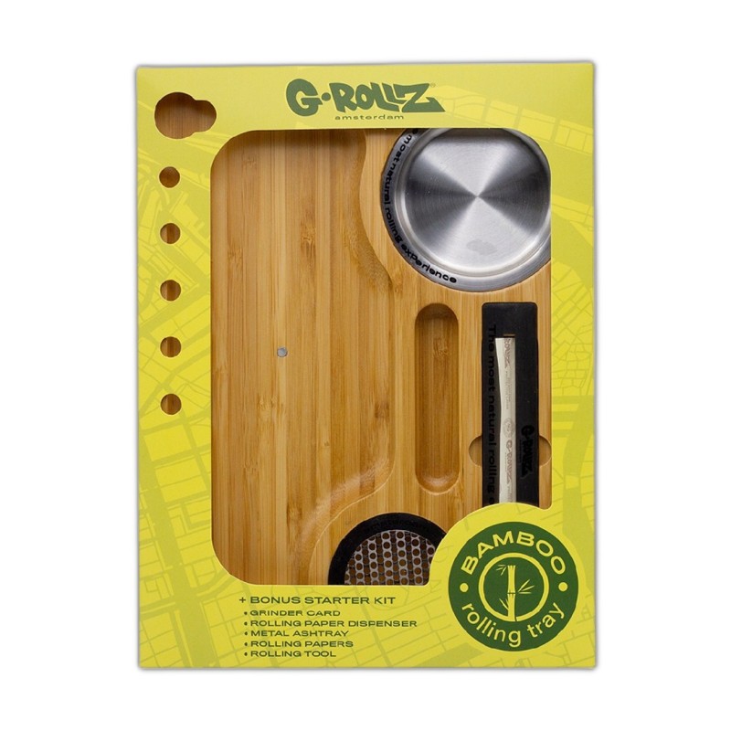 GRollz Mixer Bamboo Tray - Δίσκος GR03208A 