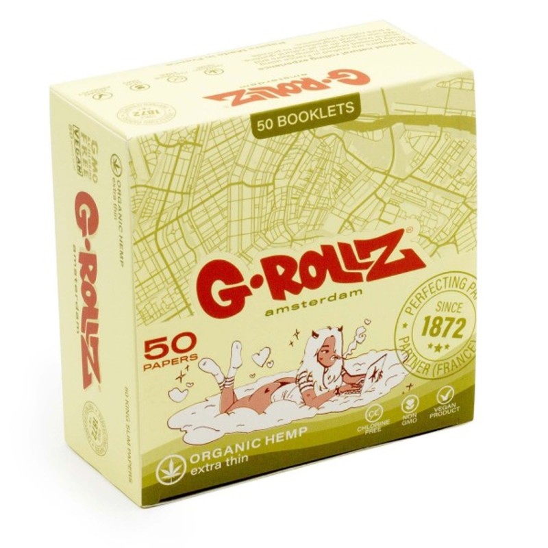 Grollz Organic hemp extra thin king size χαρτάκια