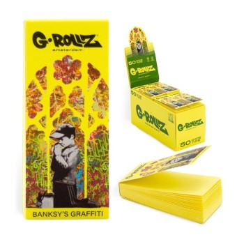 GRollz Banksy's Graffiti 3x 'Praying Boy' κίτρινες τζιβάνες 