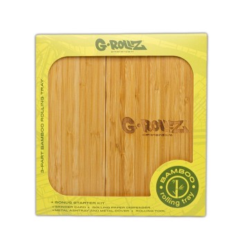 GRollz 3-Piece Deluxe Bamboo Tray - Δίσκος GR03211A 