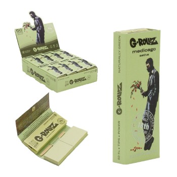 Grollz Banksy's Graffiti 'The Hustl' M. Sativa 1 1/4 χαρτάκια BG356G-DIS 