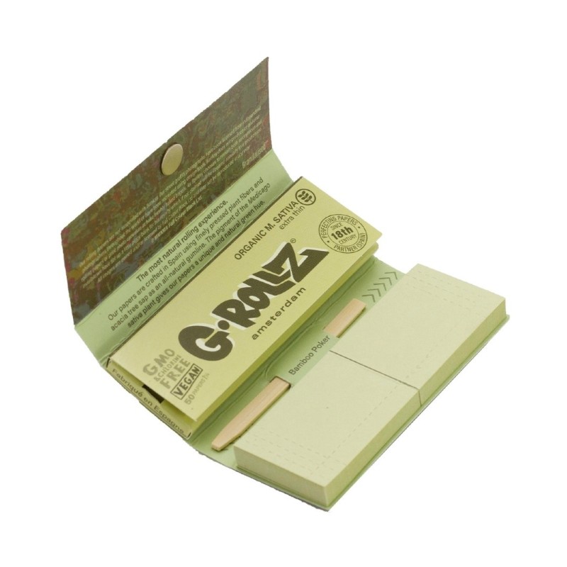 Grollz Banksy's Graffiti 'The Hustl' M. Sativa 1 1/4 χαρτάκια BG356G-DIS 
