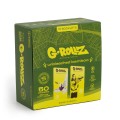 Grollz Banksy's Graffiti Slim Set 5 - Bamboo Unbleached KS χαρτάκια + τζιβάνες +tray + poker BG71B-DIS