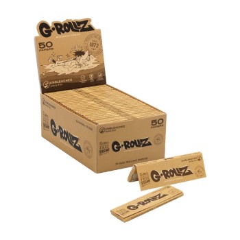 Grollz Unbleached Extra Thin 1 1/4 χαρτάκια GR301A-UD  