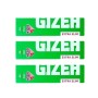 3x Gizeh 66 fine extra slim πράσινα χαρτάκια